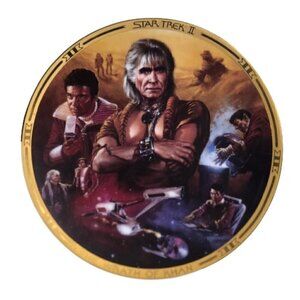 Star Trek The Wrath of Khan Collector Plate Hamilton Collection S-2